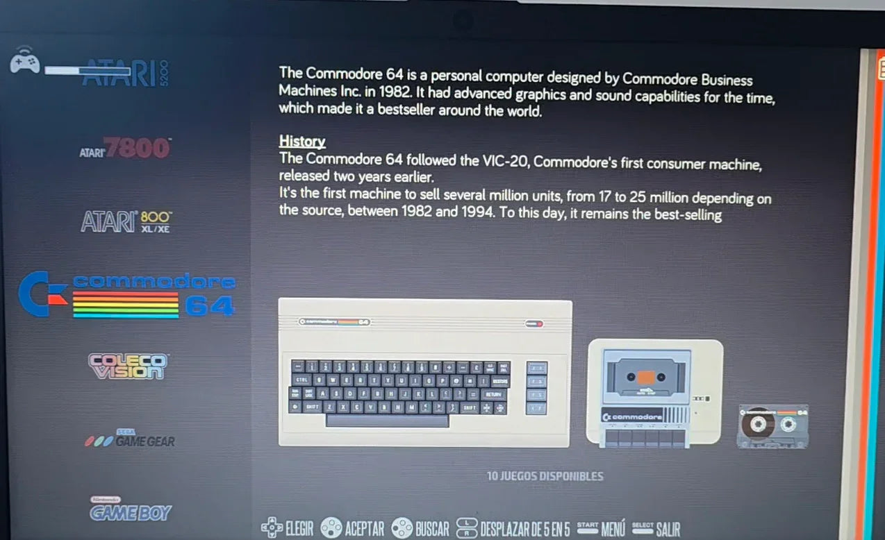 USB para Emulación de Juegos Retro en PC